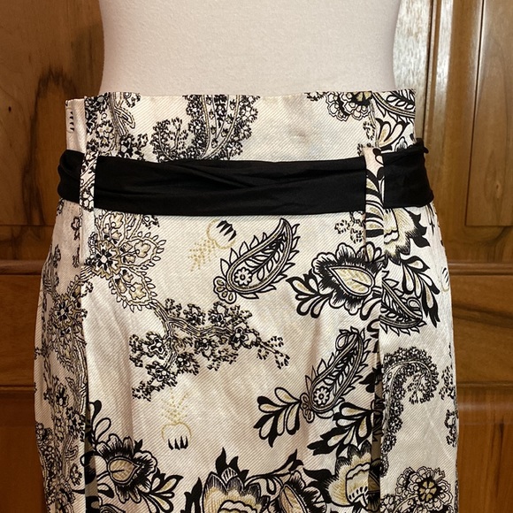 3.1 phillip lim - white/black/gold - paper bag waist puffed pleated skirt - 8 - Picture 5 of 14